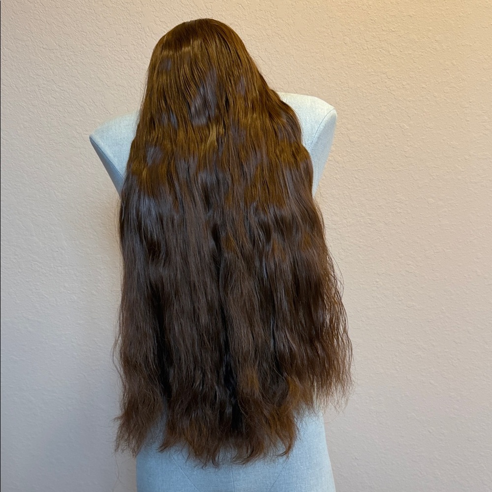 Elegant Long Brown Hair Extensions